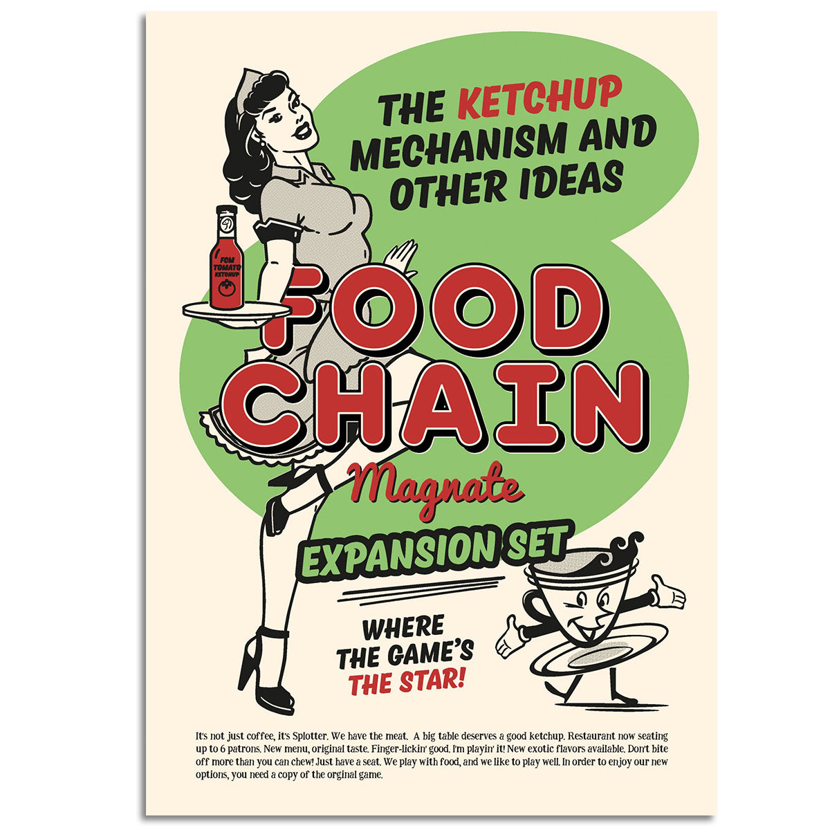 Food Chain Magnate The Ketchup Mechanism and Other Ideas Expansion Set