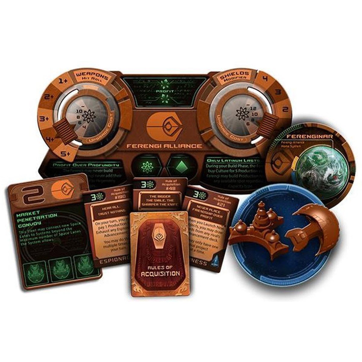 Star Trek Ascendancy Ferengi Alliance Expansion Card Game
