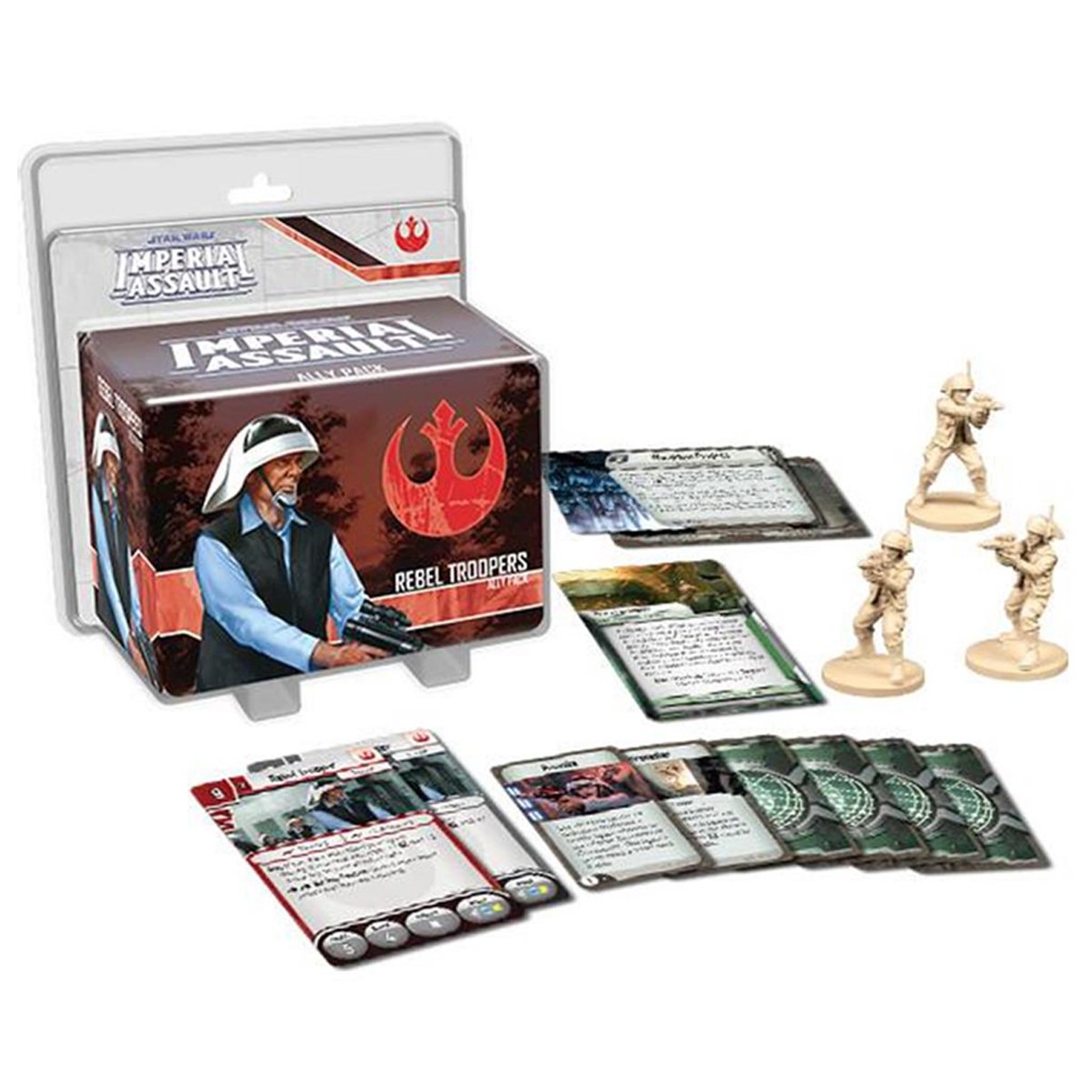 Star Wars Imperial Assault Rebel Troopers Ally Pack