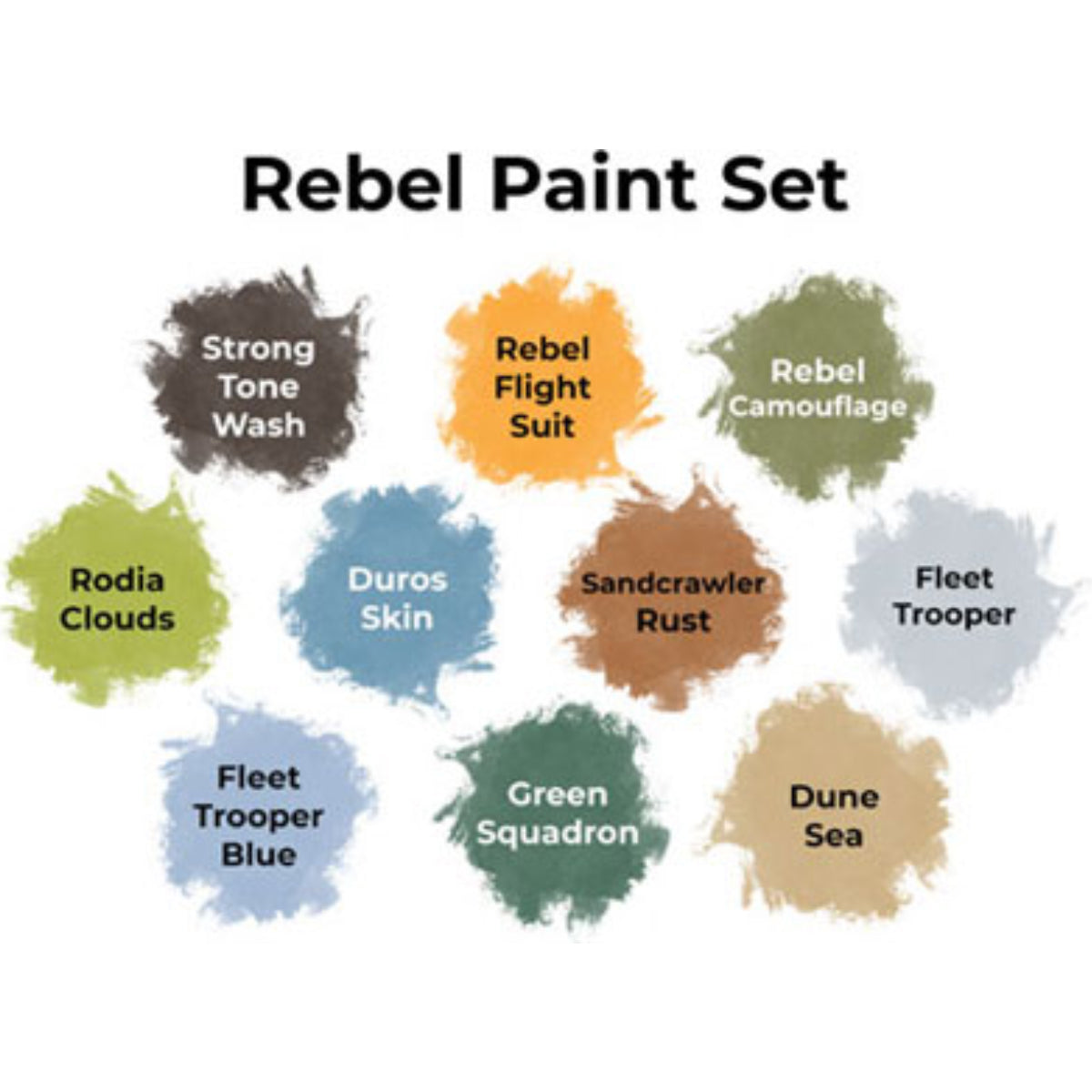 Star Wars Legion Rebel Paint Set