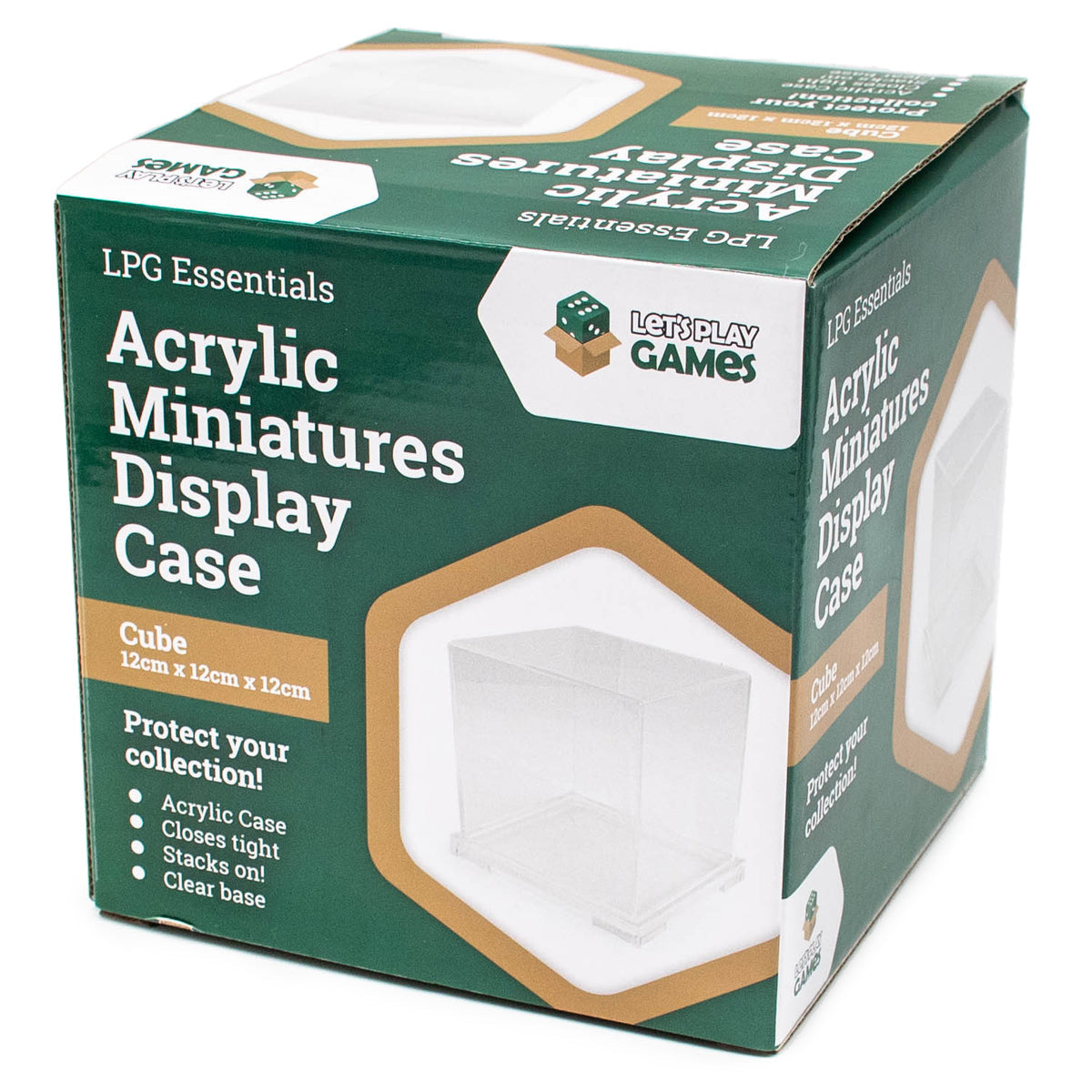 LPG Acrylic Case Cube