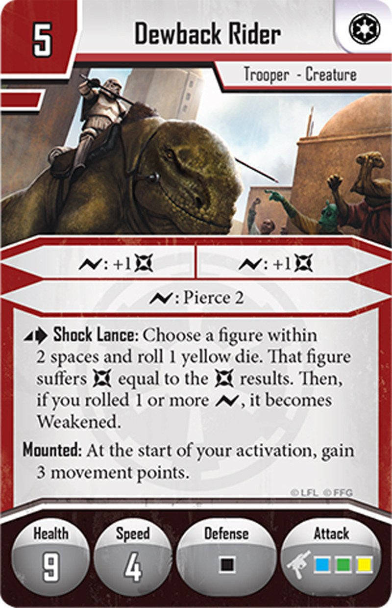 Star Wars Imperial Assault Captain Terro Wasteland Enforcer Pack