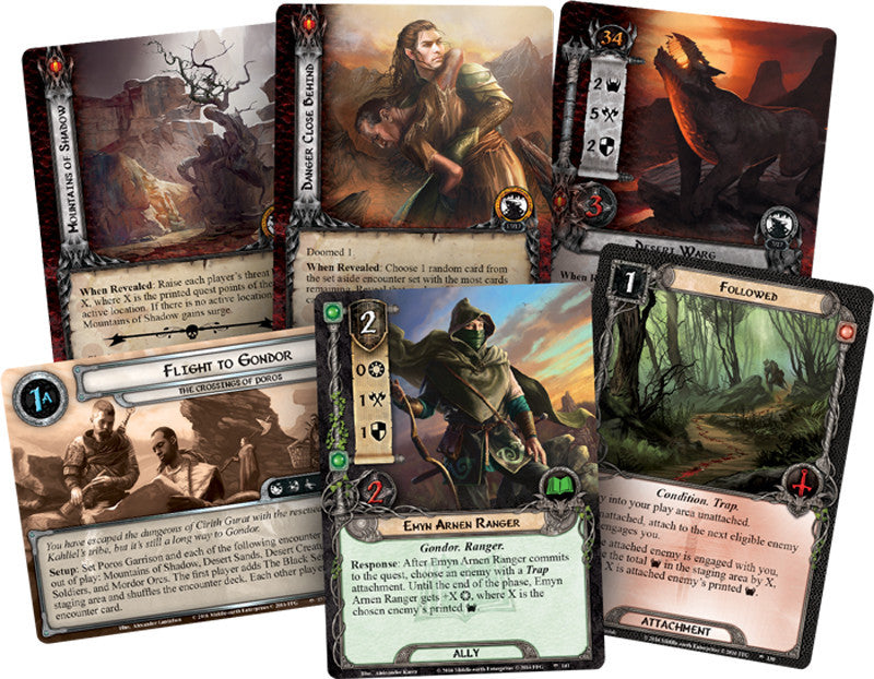 Lord of the Rings LCG The Crossings of Poros Adventure Pack