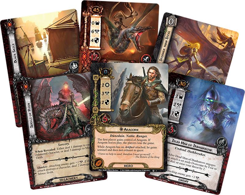 The Lord of the Rings LCG The Flame of the West Saga Expansion