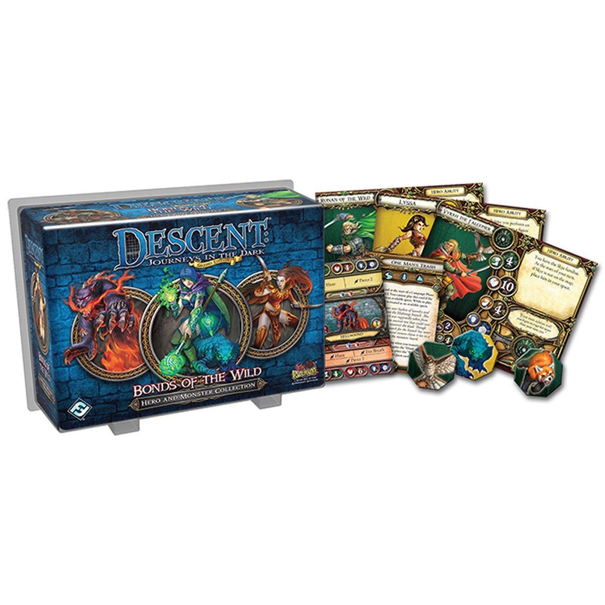 Descent 2nd Edition Bonds of the Wild Expansion