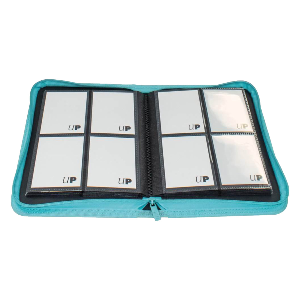 ULTRA PRO Binder - Vivid 4-Pocket Zippered Pro-Binder: Light Blue