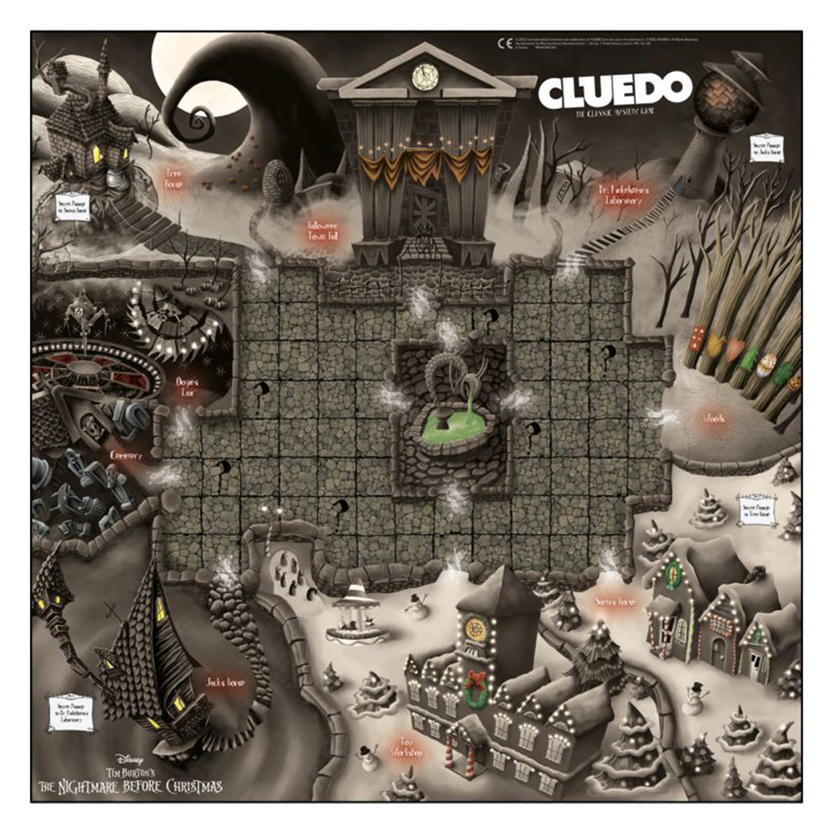 Nightmare Before Christmas Cluedo