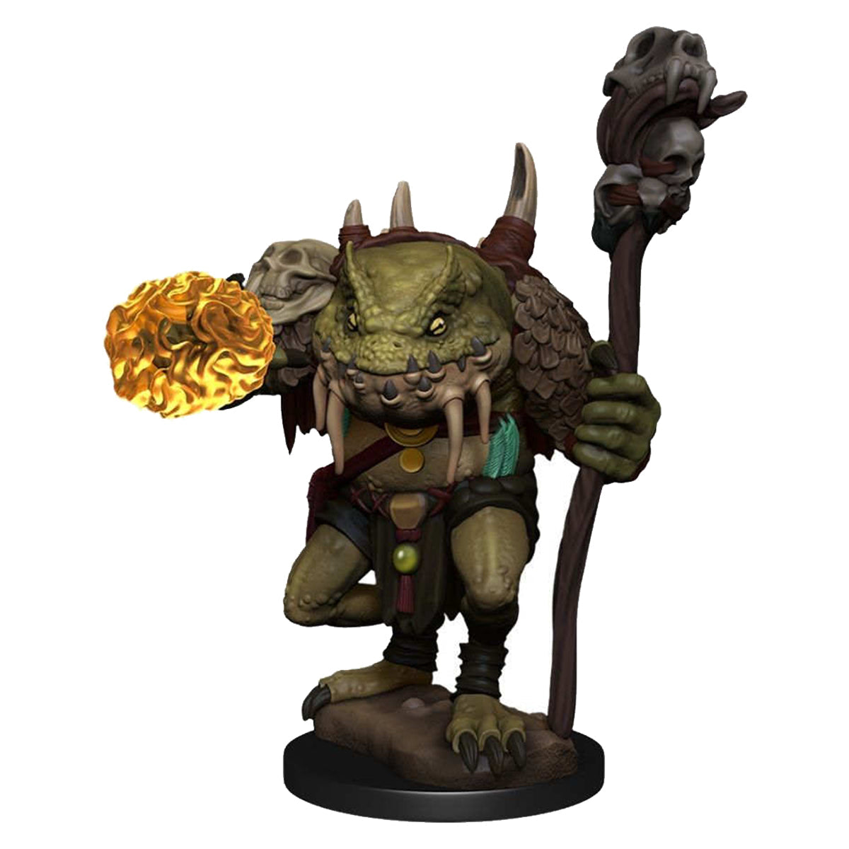 D&D Nolzurs Marvelous Unpainted Miniatures Green Slaad