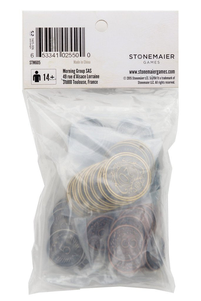 Scythe Metal Coins