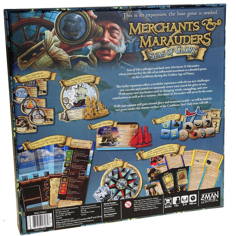 Merchants & Marauders Seas of Glory Expansion Board Game
