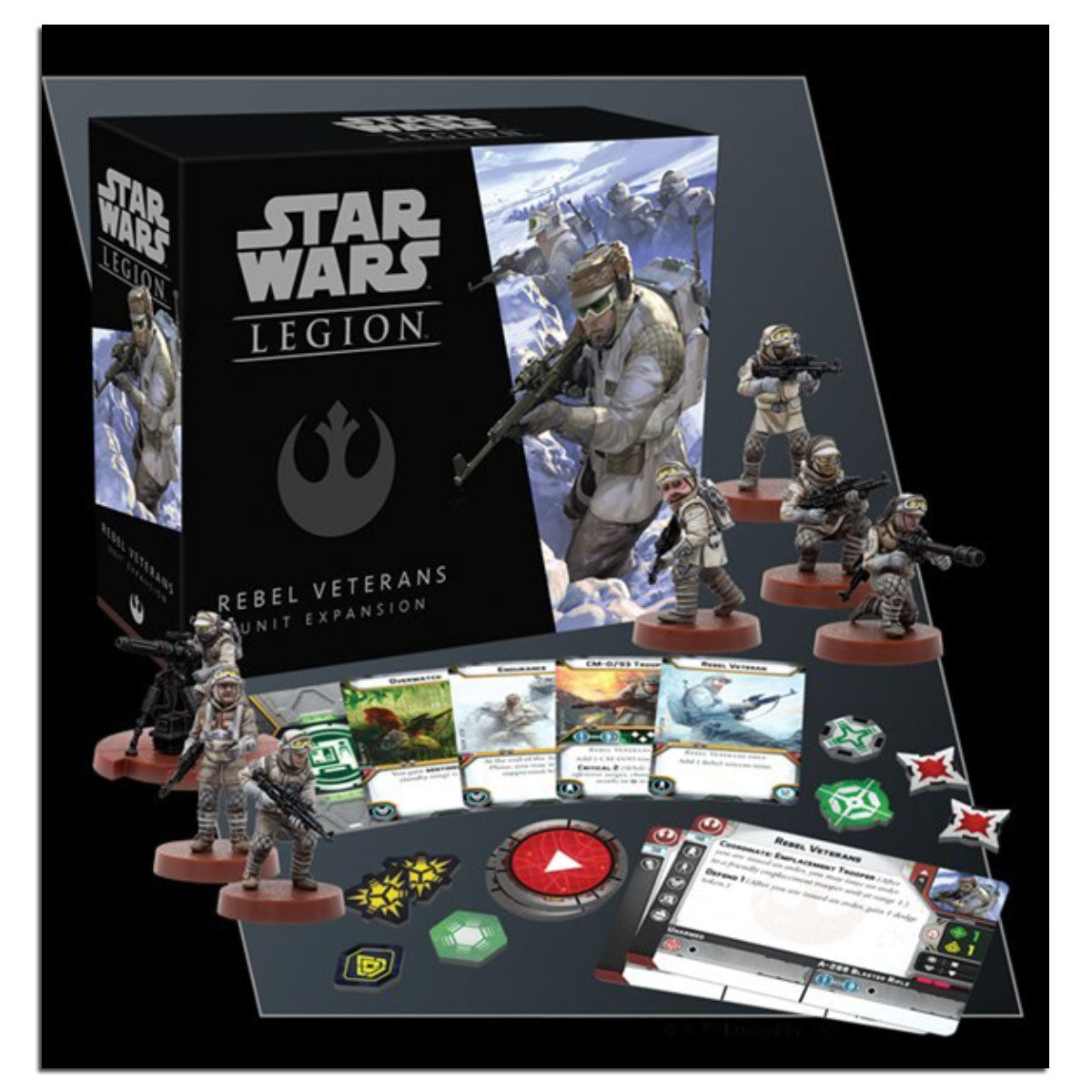 Star Wars Legion Rebel Veterans Unit Expansion