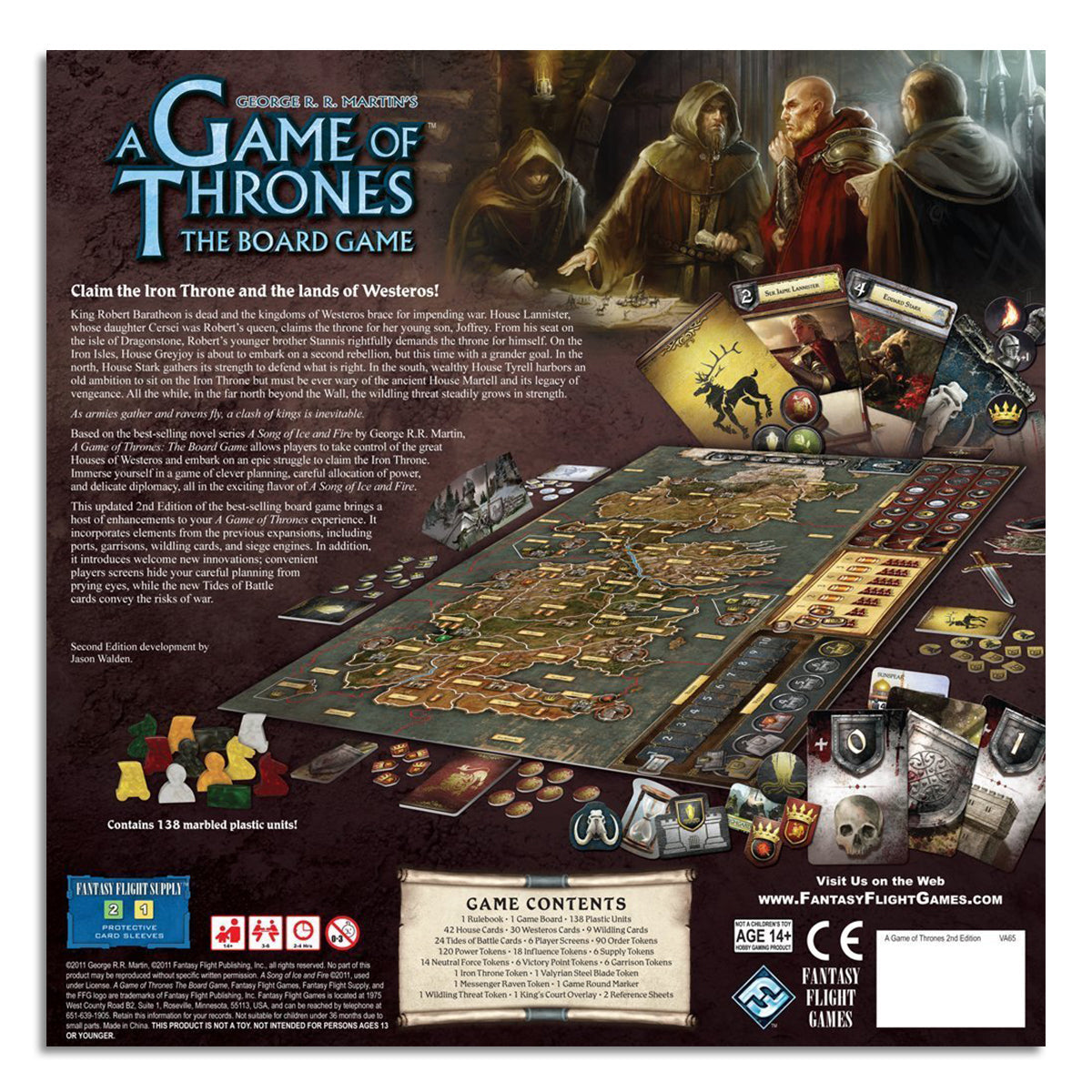 A Game Of Thrones Board Game 2nd Edition
