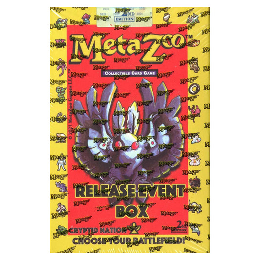 MetaZoo TCG Cryptid Nation 2nd Edition Single Release Deck