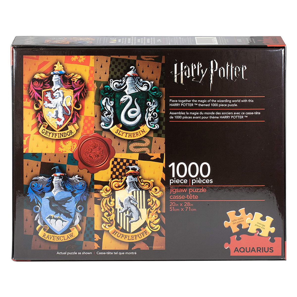 Harry Potter Crests 1000pc Puzzle