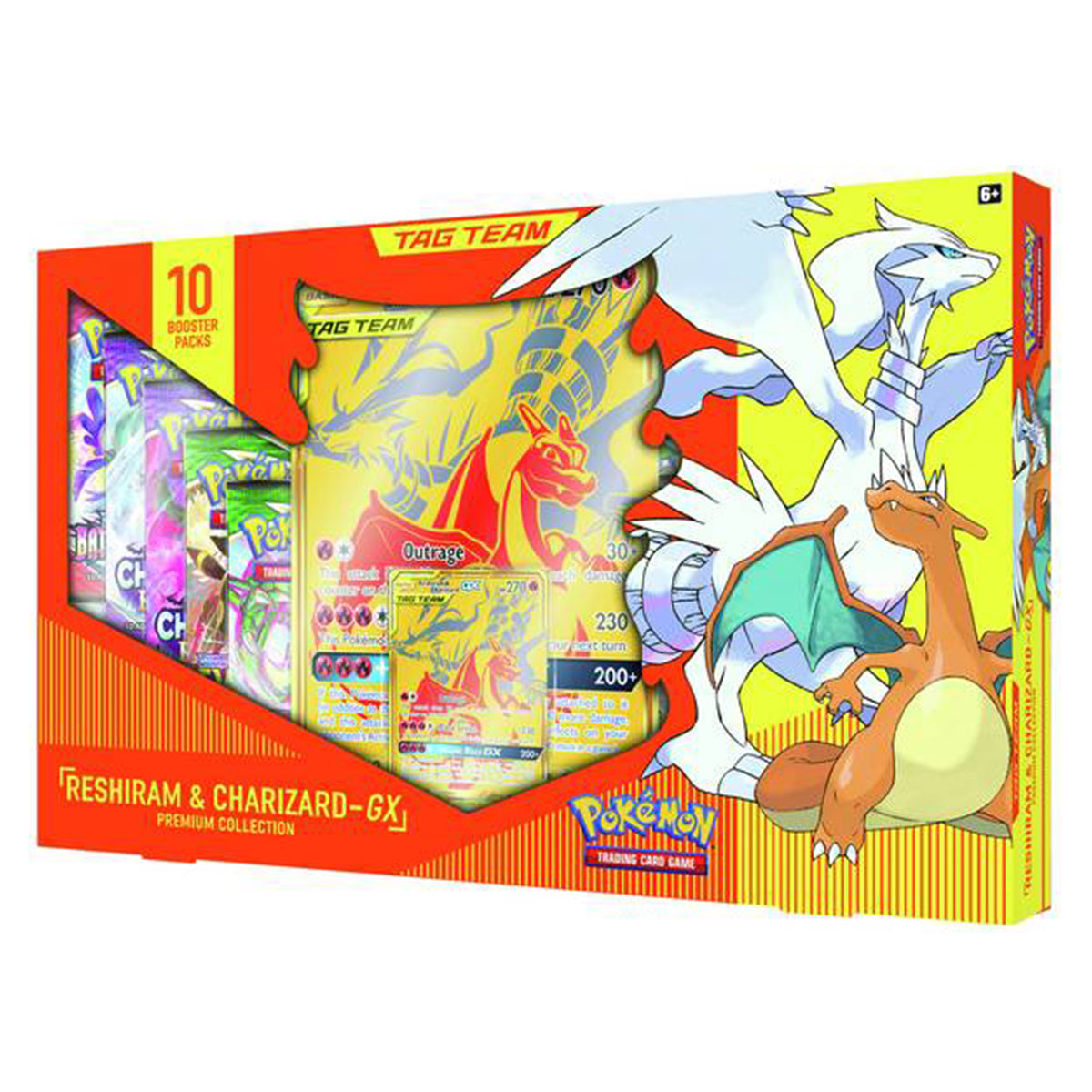 POKEMON Reshiram & Charizard GX Premium Collection