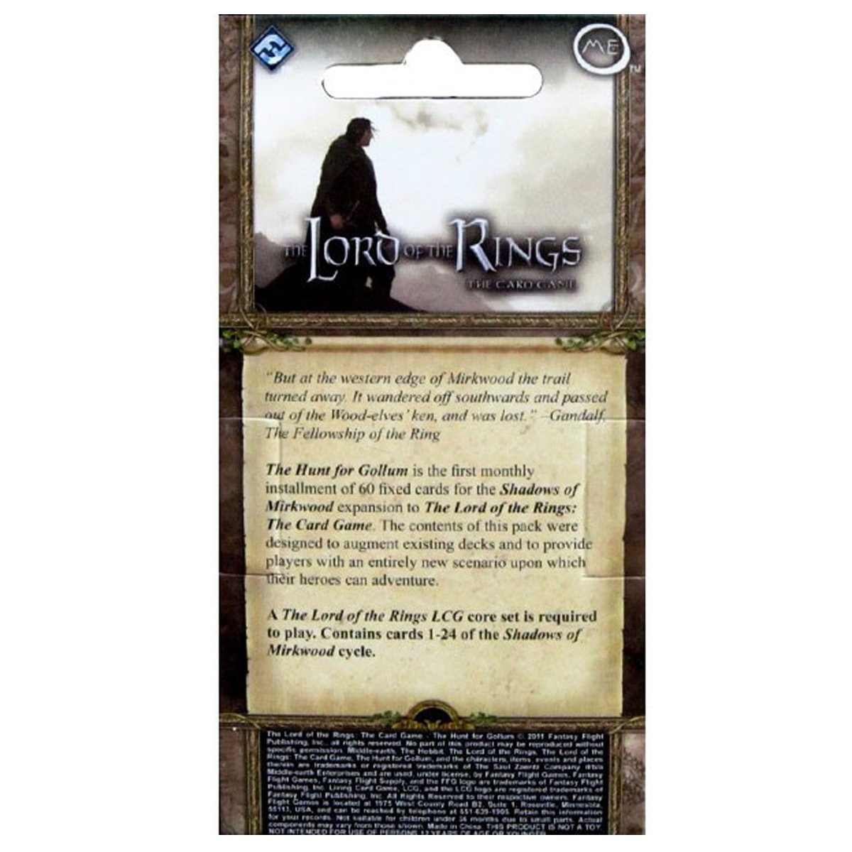 Lord Of The Rings LCG The Hunt For Gollum Adventure Pack