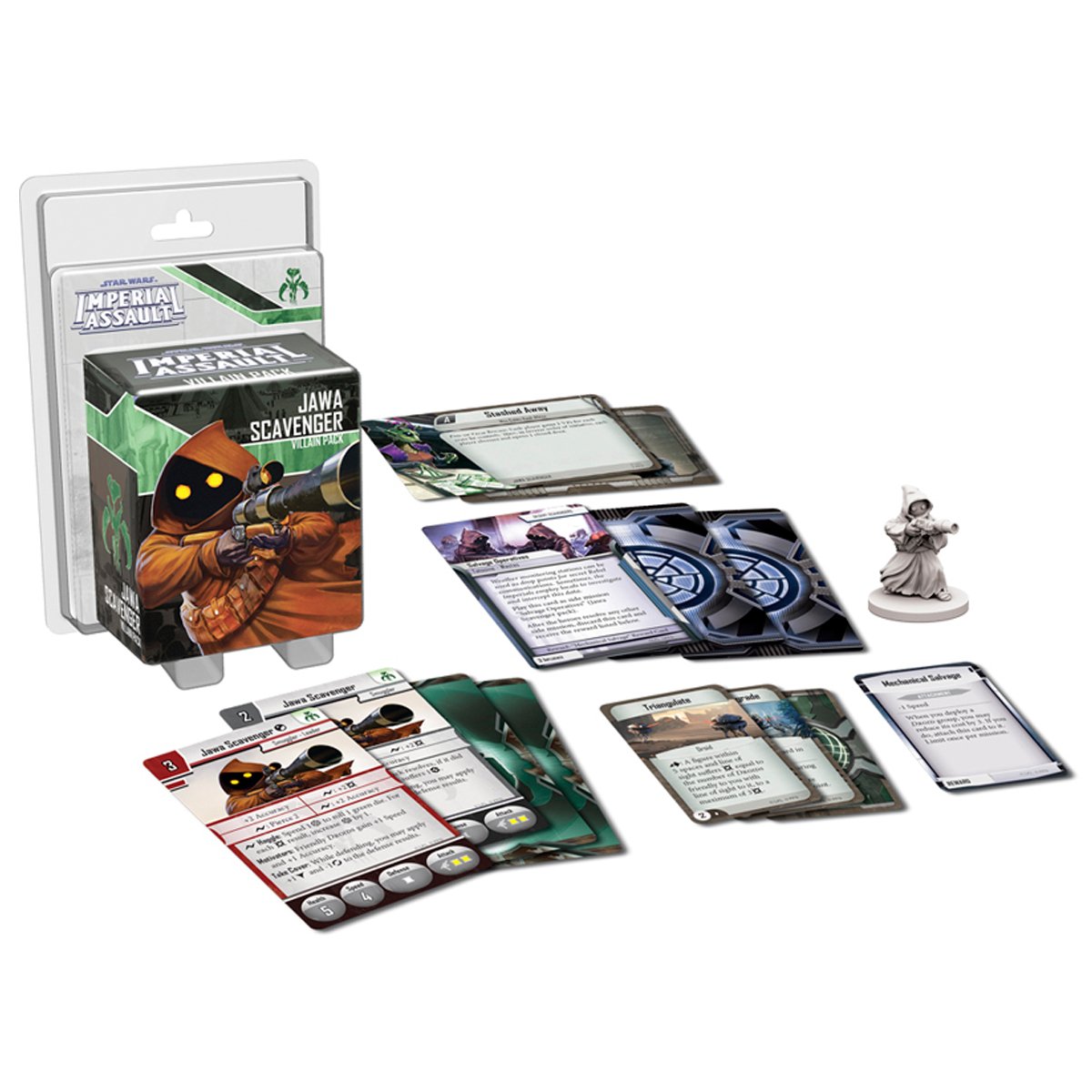 Star Wars Imperial Assault Jawa Scavenger Villain Pack