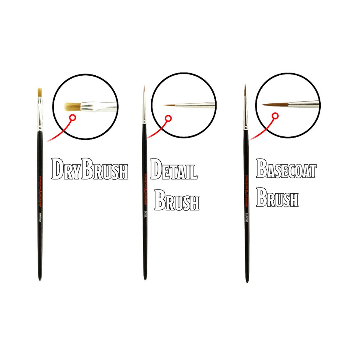 D&D Nolzurs Marvelous Pigments Brush Set