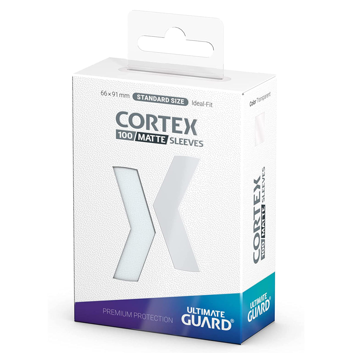 Ultimate Guard Cortex Sleeves Standard Size Matte Transparent 100ct