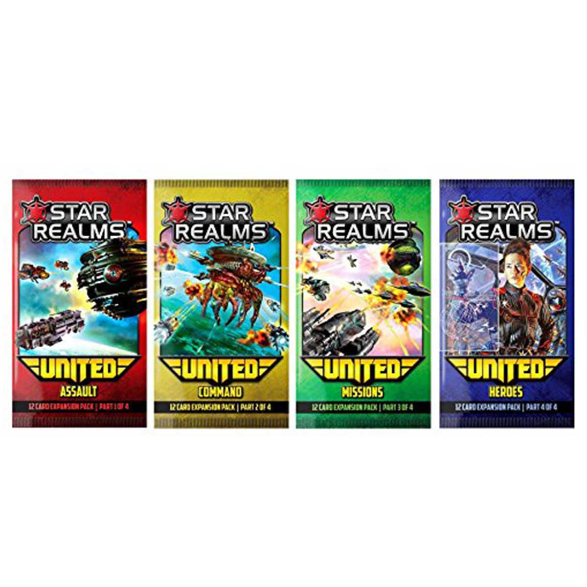Star Realms United 4 pack expansion set (Set of 4)