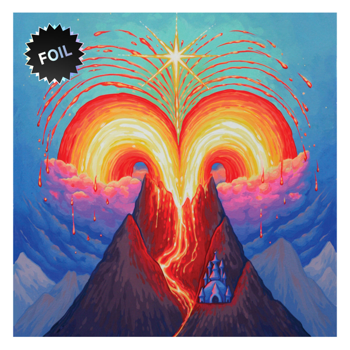 Secret Lair The Astrology Lands: Aries Foil Edition Magic the Gathering