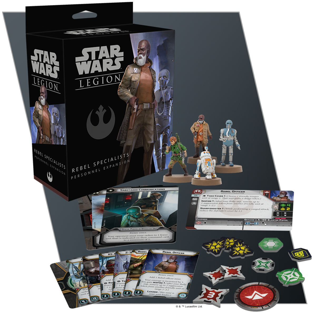 Star Wars Legion Rebel Specialists Expansion