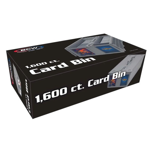 BCW Collectible Card Bin 1600 Gray