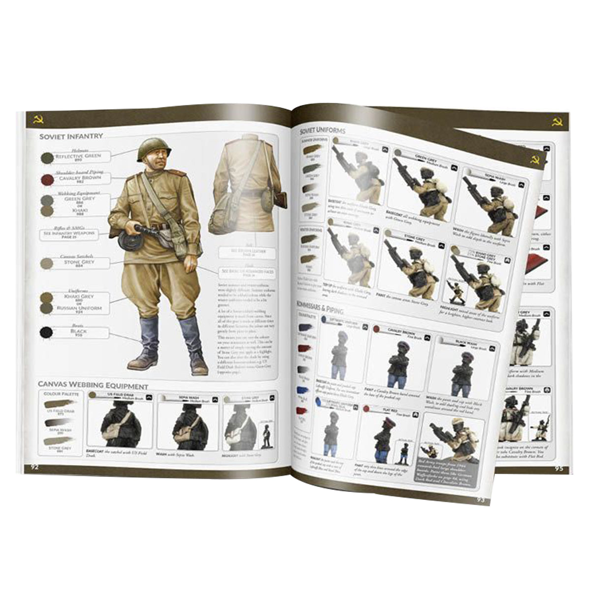Vallejo Book: Colours of War - Painting WWII & WWIII miniatures