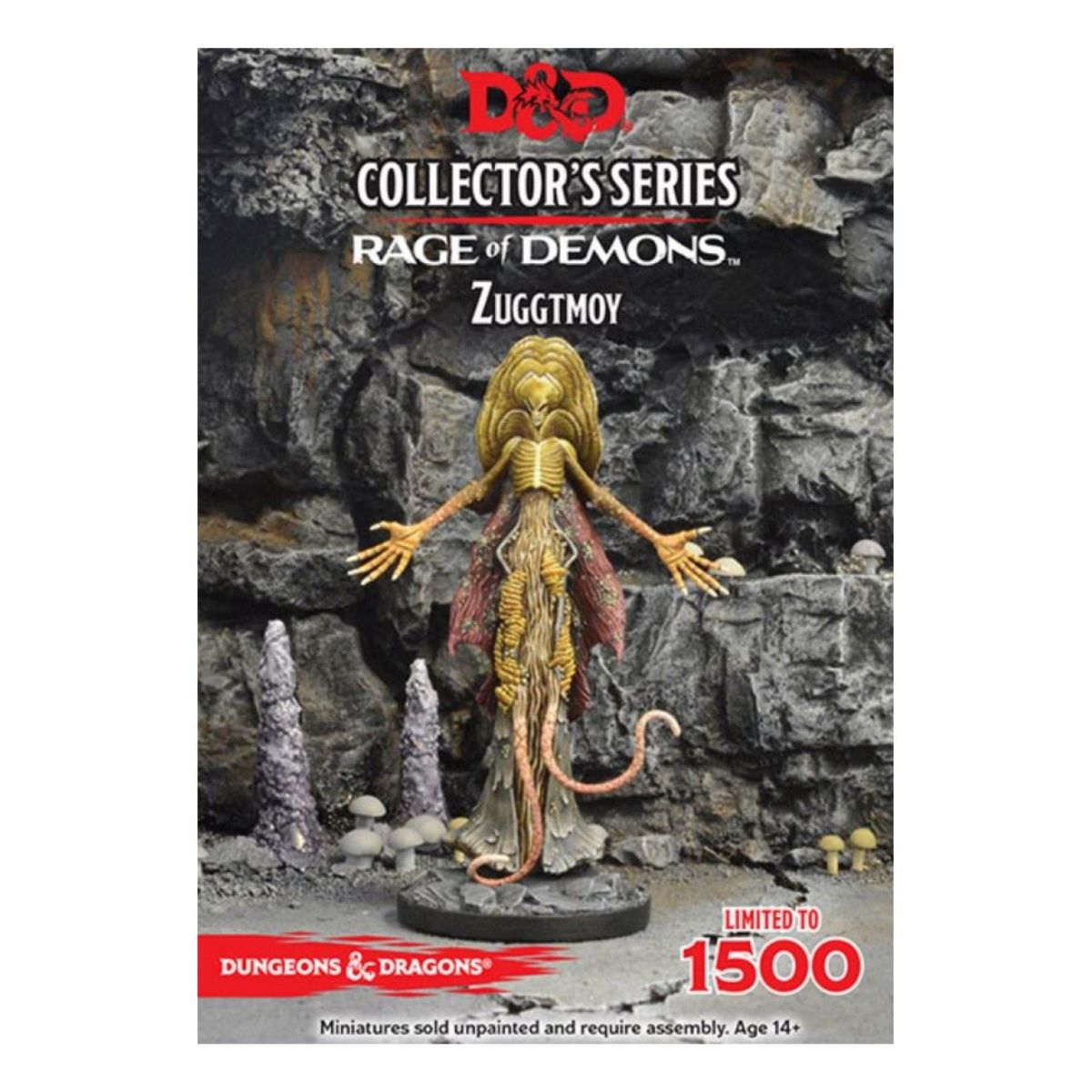 D&D Collectors Series Miniatures Rage of Demons Demon Lord Zuggtmoy
