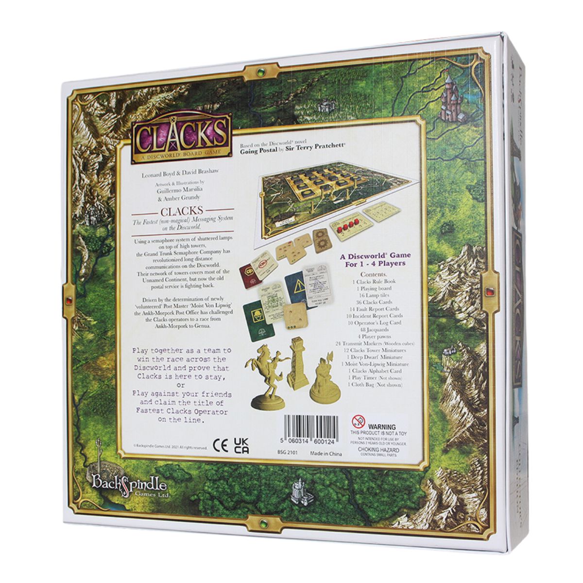 Clacks A Discworld Board Game Collectors Edition