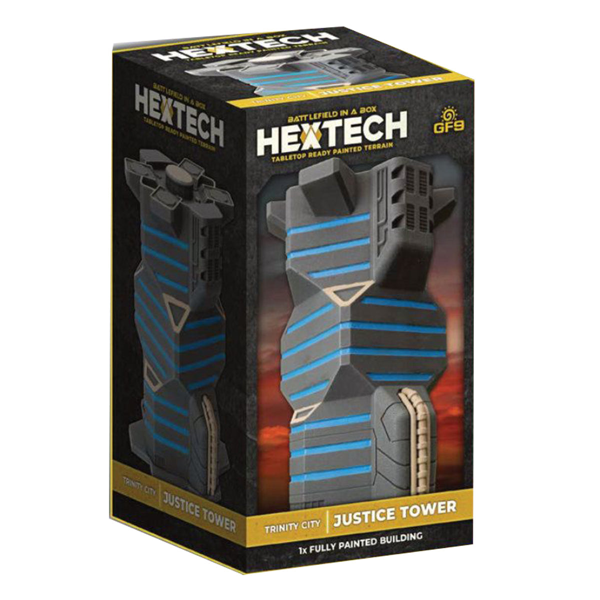 Hextech Terrain Trinity City Justice Tower
