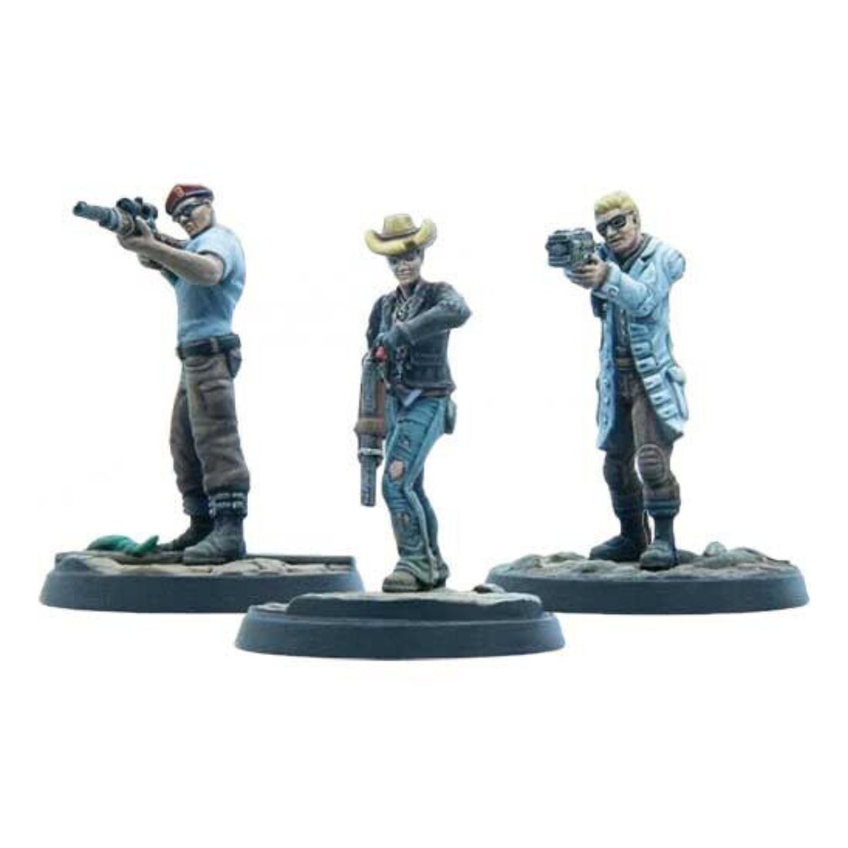 Fallout Wasteland Warfare Boone Arcade and Cass