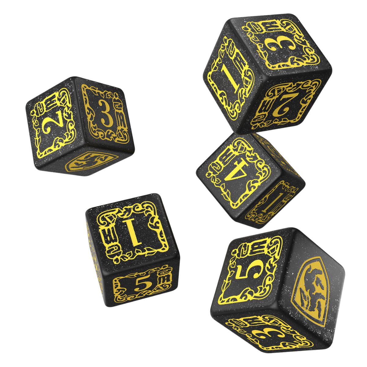 Q Workshop Harry Potter Hufflepuff Dice and Pouch