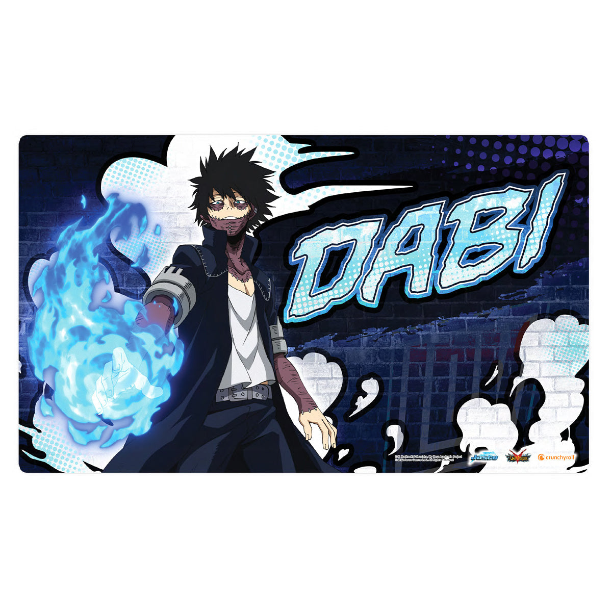 My Hero Academia CCG Wave 4 League of Villains Dabi Playmat