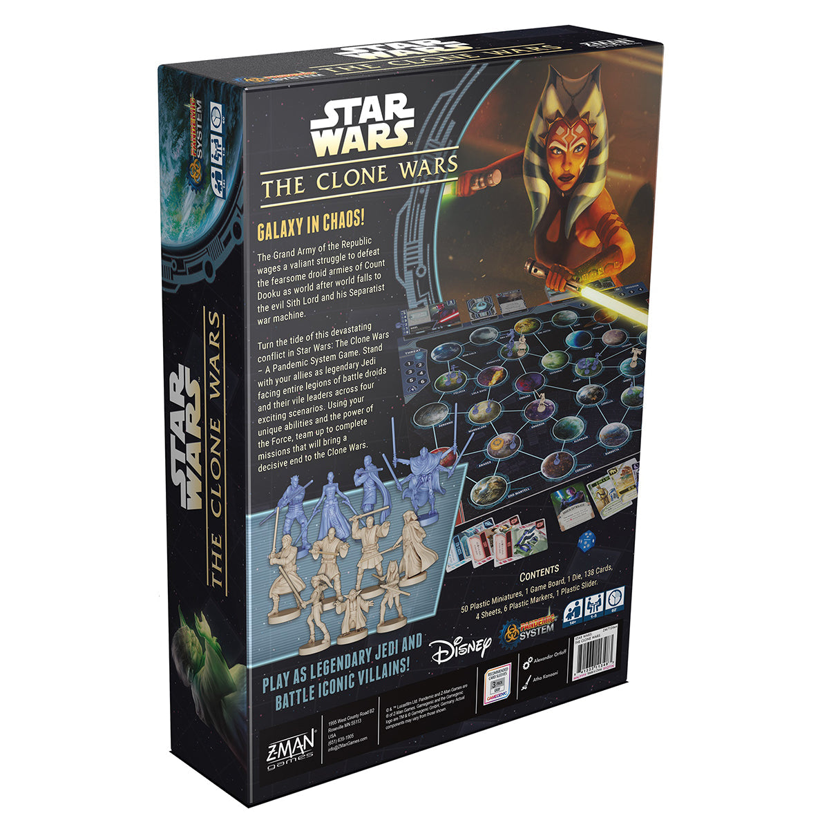 Star Wars The Clone Wars A Pandemic System Game