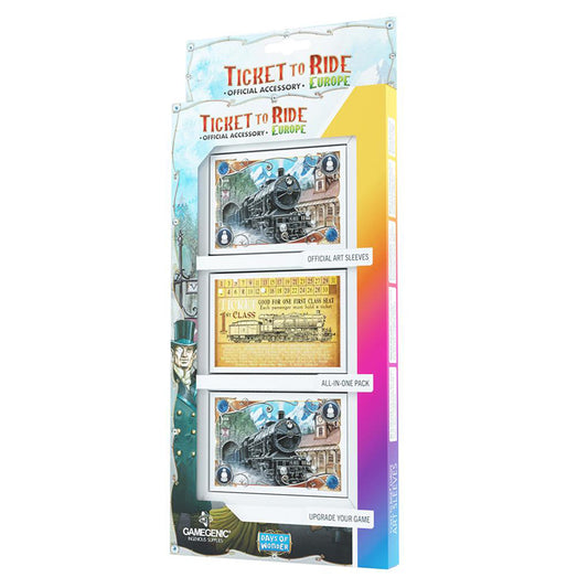 Gamegenic Ticket to Ride Europe Art Sleeves