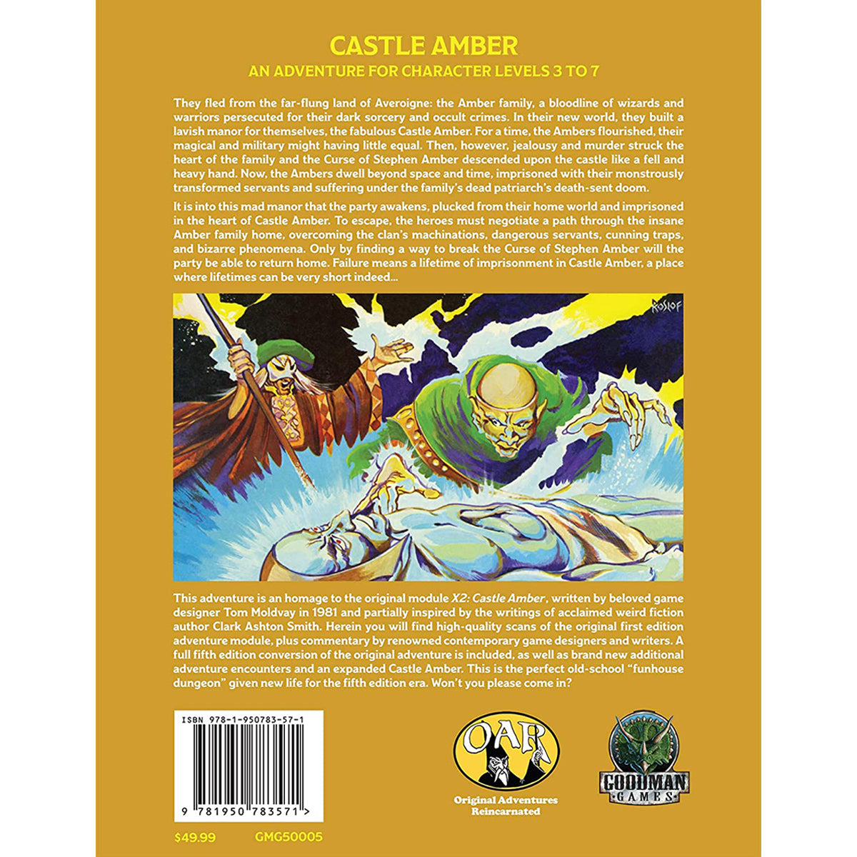 D&D Original Adventures Reincarnated 5 Castle Amber
