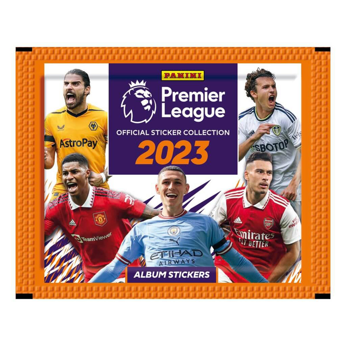 PANINI 2023 Premier League – Stickers Collection Packets (Display of 50)