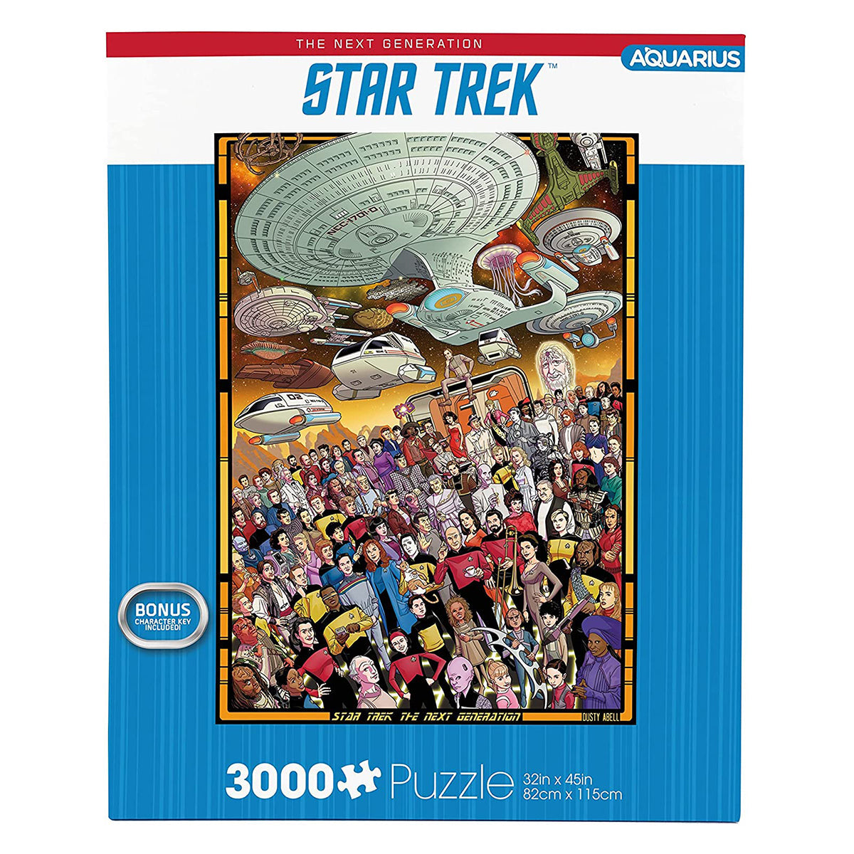 Aquarius Puzzle Star Trek the Next Generation Puzzle 3,000 pieces