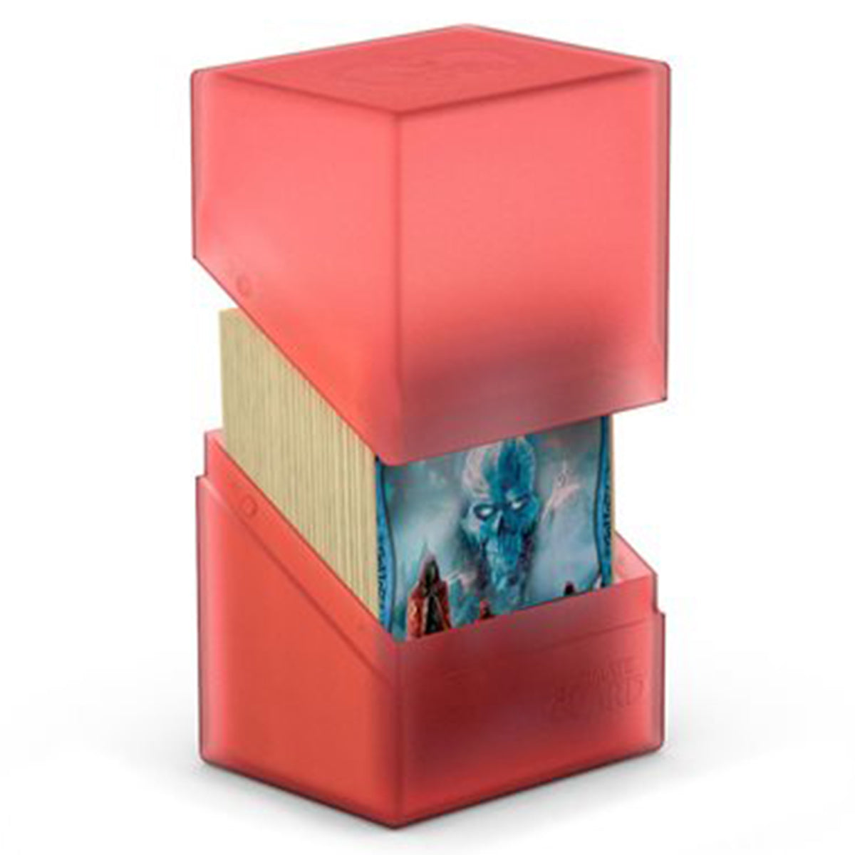 Ultimate Guard Boulder Deck Case 80+ Standard Size Ruby Deck Box