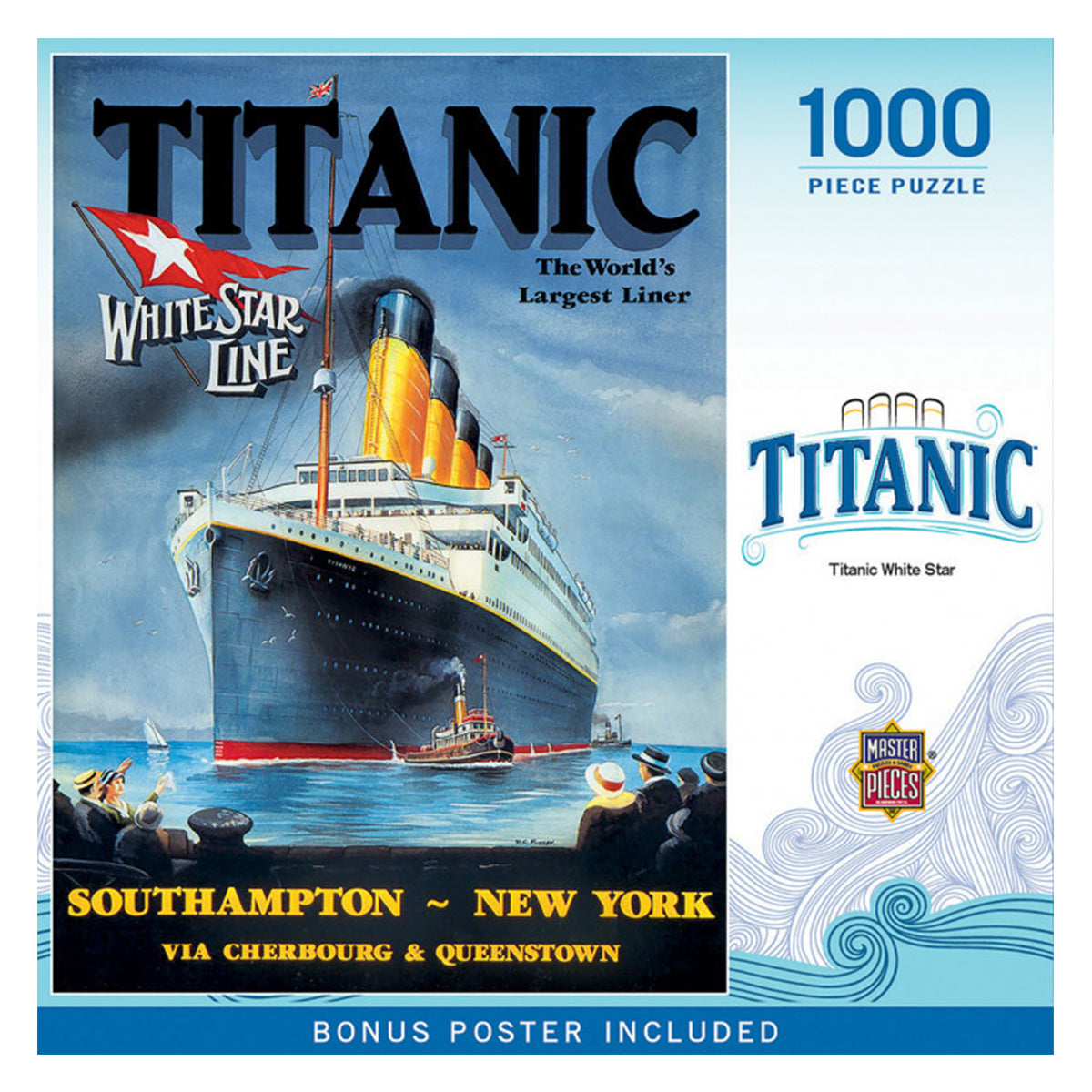 Masterpieces Puzzle Titanic Titanic White Star Line Puzzle 1000 pieces