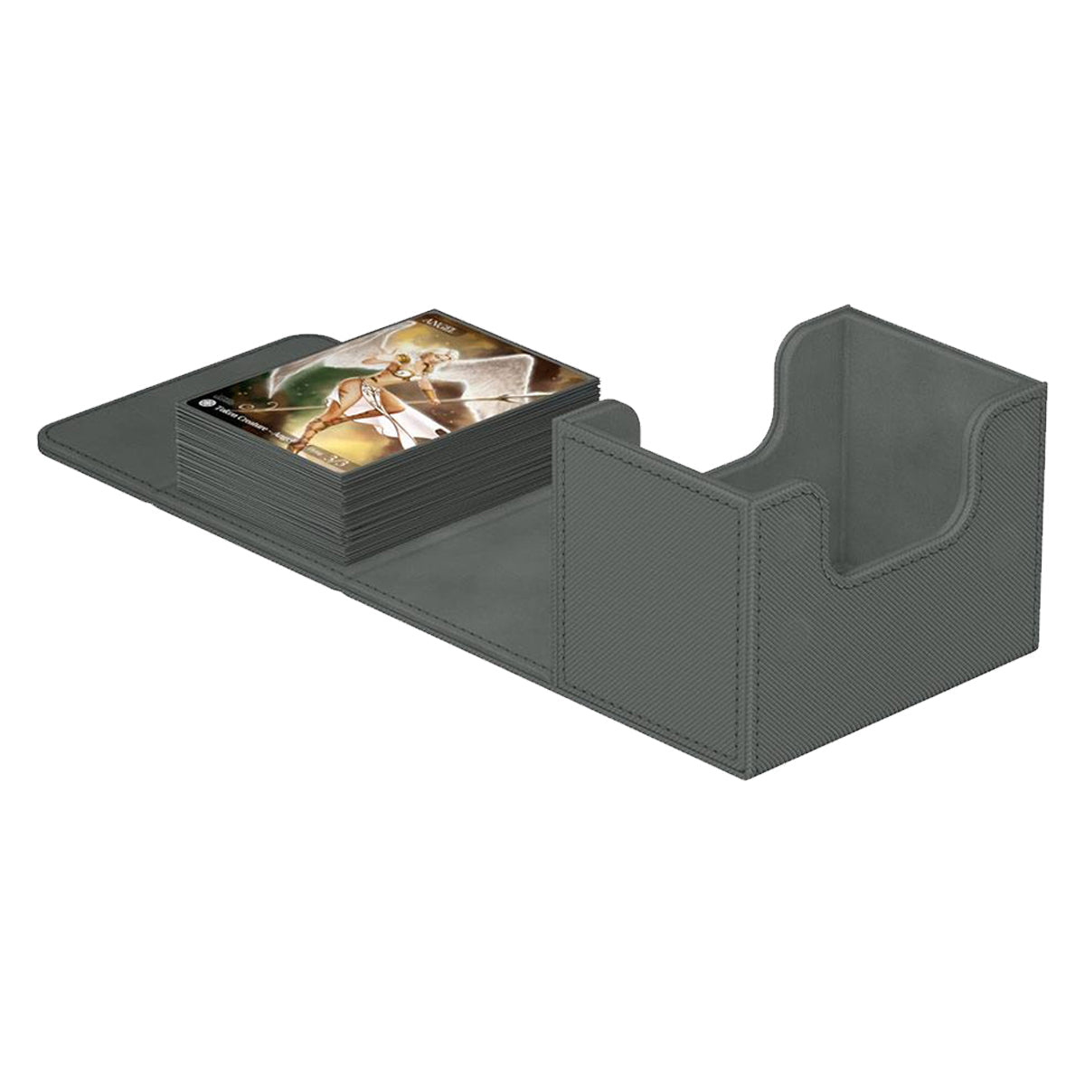 Ultimate Guard Sidewinder 80+ Xenoskin Monocolor Grey Deck Box