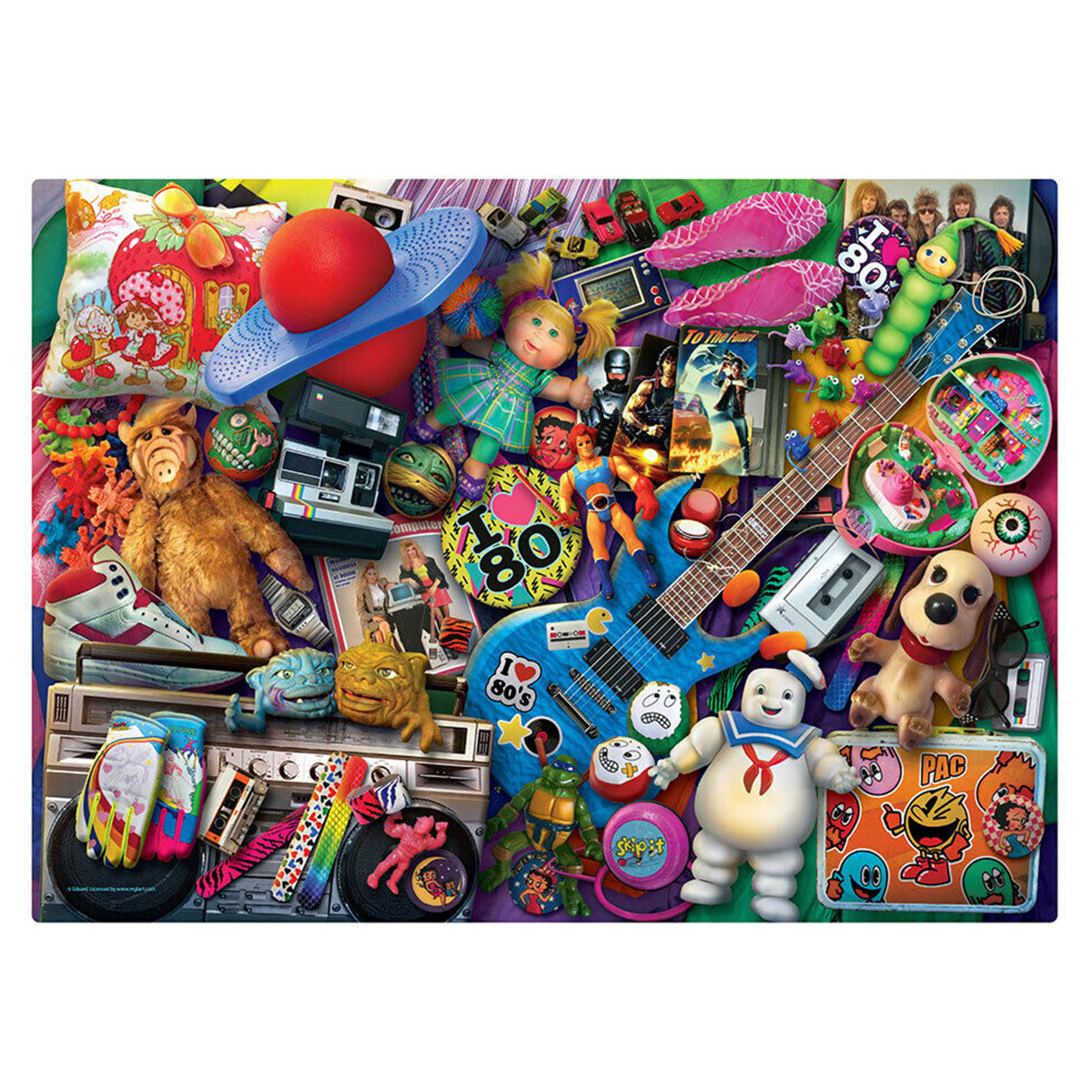 Harlington 1980's Montage Puzzle 1000pc