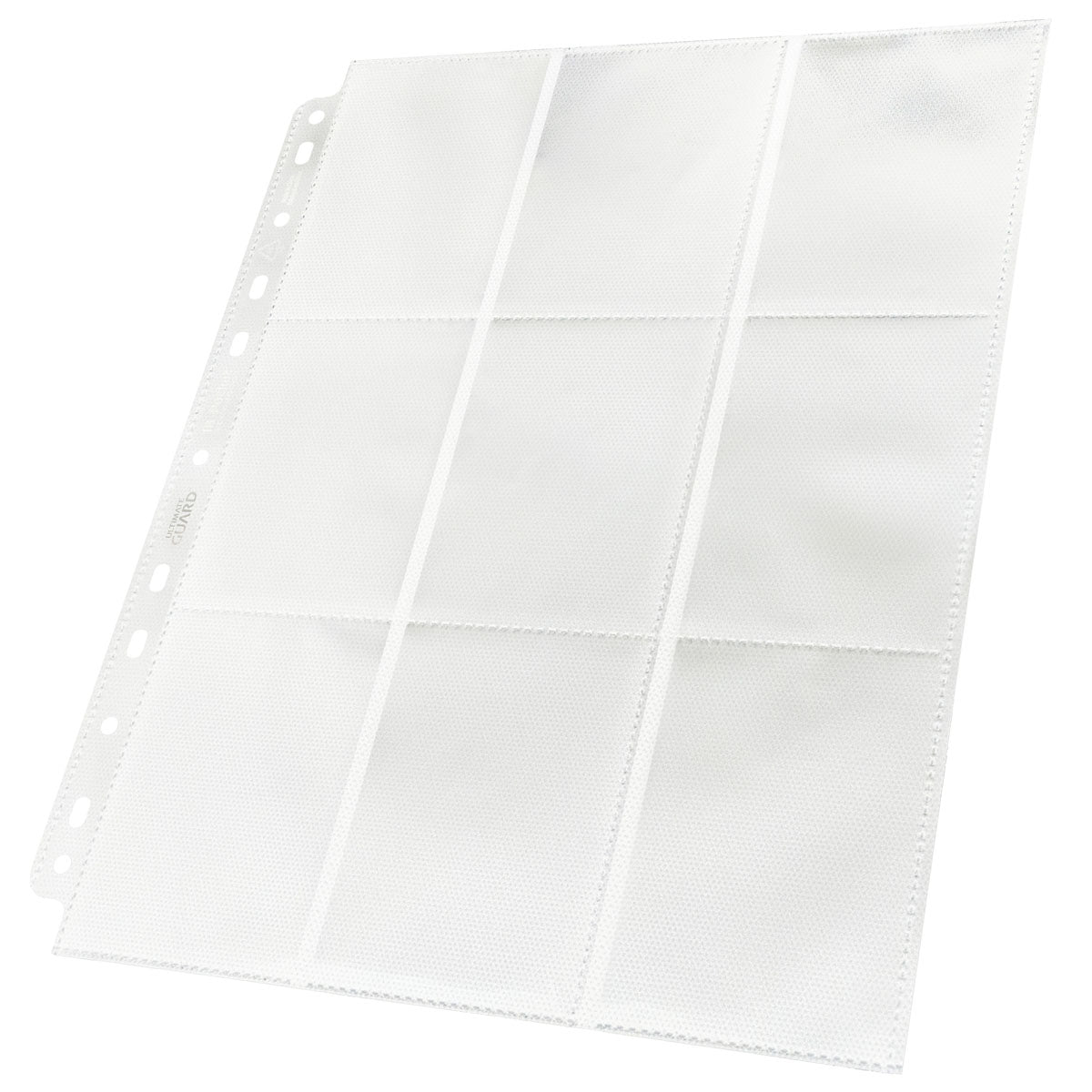 Ultimate Guard 18 Pocket Pages Side Loading White 50ct