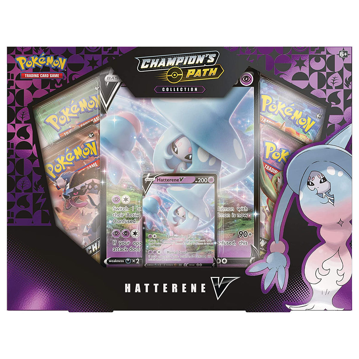 POKEMON Champion's Path Collection Hatterene V Box