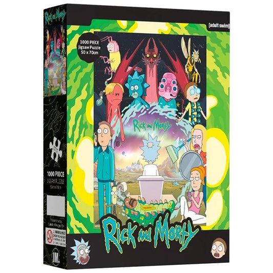 Impact Puzzle Rick And Morty Season 4 1000pc