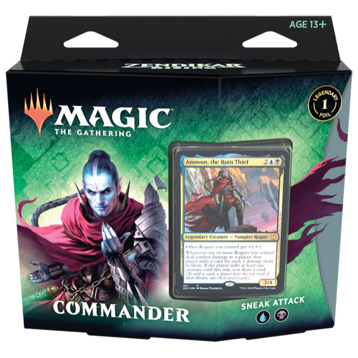 Magic Zendikar Rising Commander Theme Decks (Pair) MTG