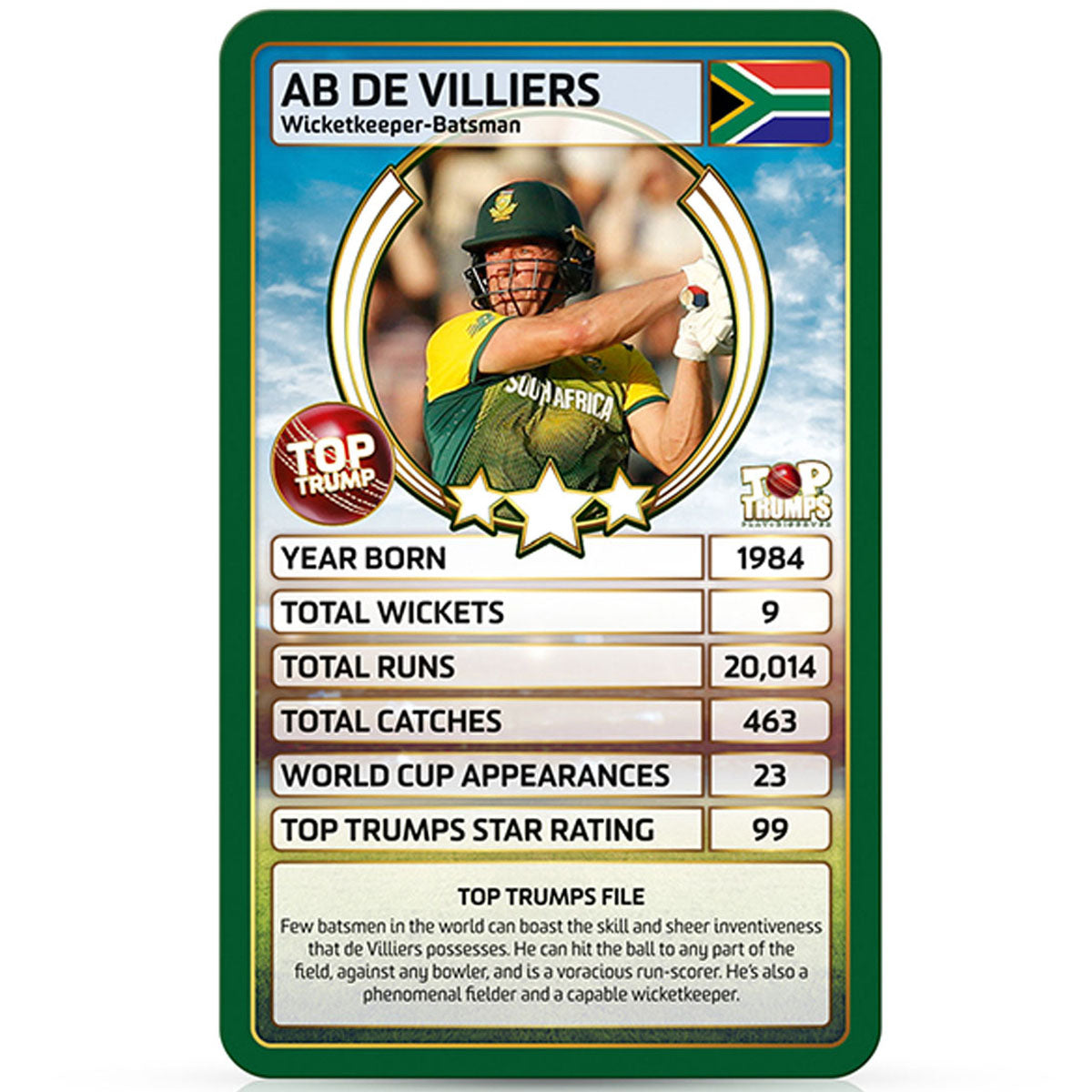 Top Trumps World Cricket Stars