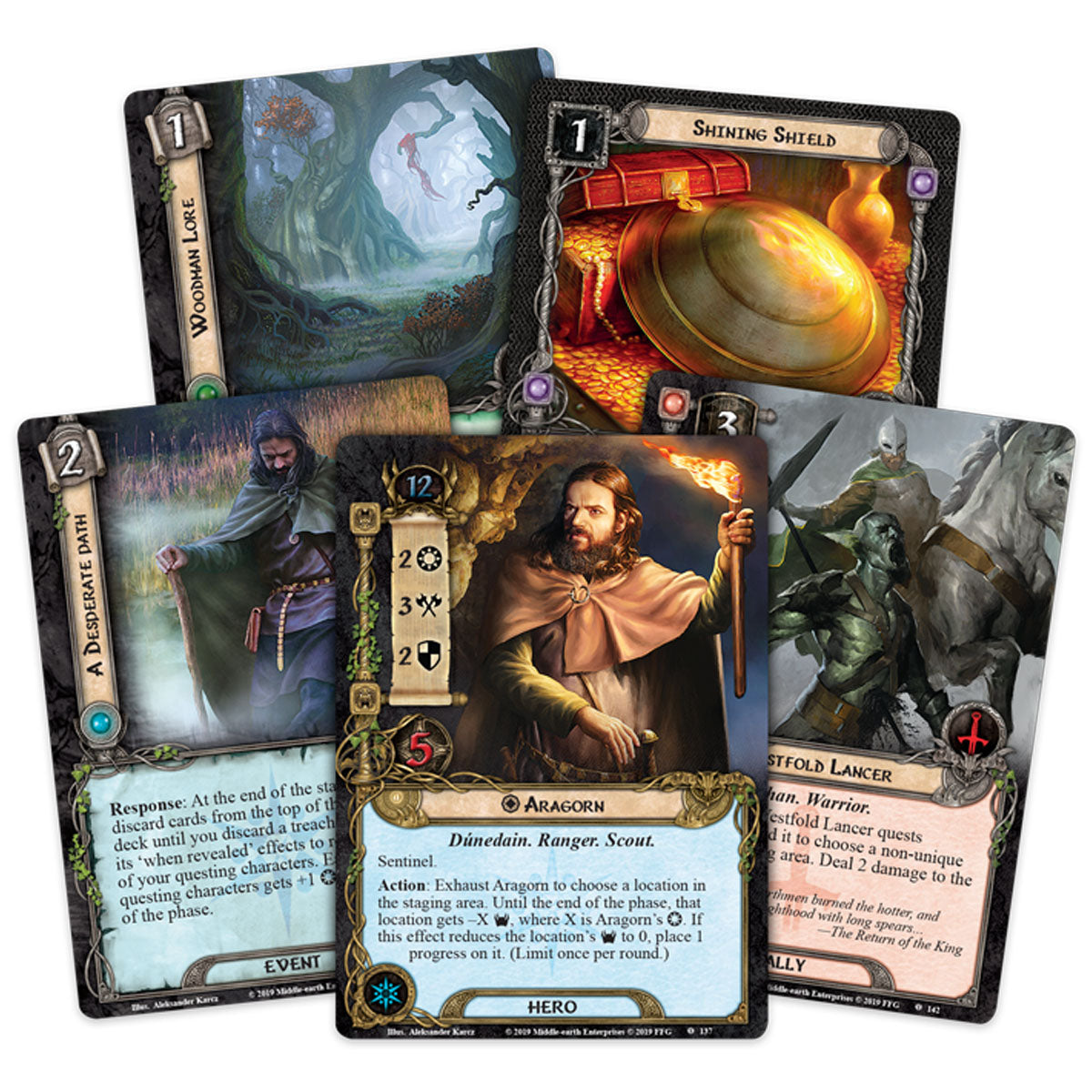 Lord of the Rings LCG The Fortress of Nurn Adventure Pack