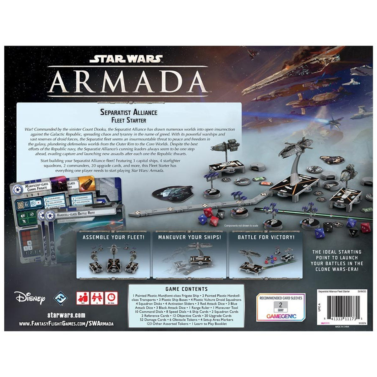 Star Wars Armada Separatist Alliance Fleet Starter